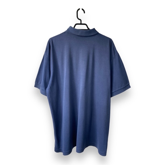 NIKE 90s Blue Navy Polo Shirt - Size XL - Picture 2 of 11
